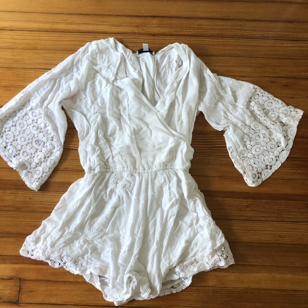 Abercrombie White Romper